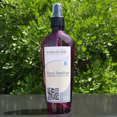 237ml Ndc: 77124-004-01 (00850018779128 Advhand Sanitizer Mist Peppermint 8oz Front)